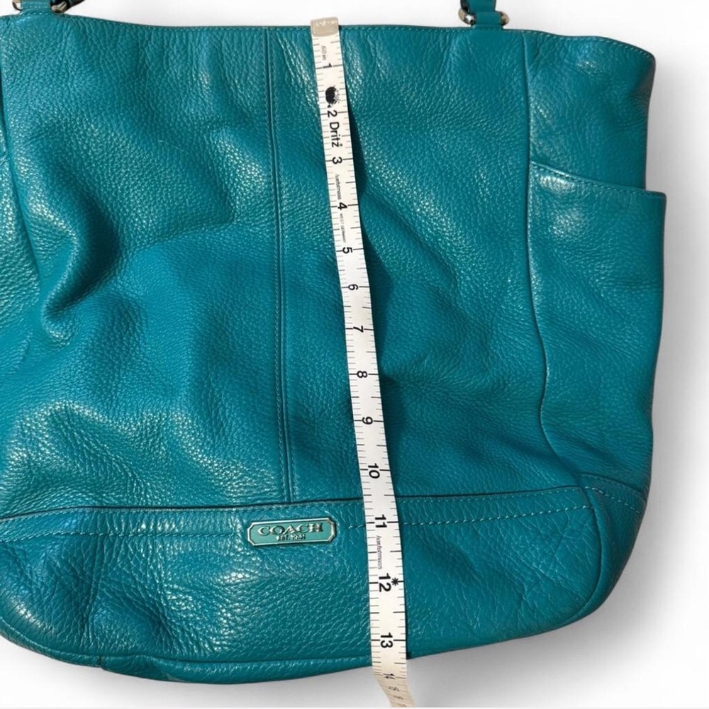Jade Leather coach purse - Picture 8 of 8